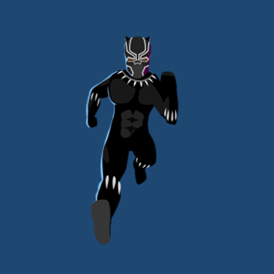 Black Panther Animated Sticker