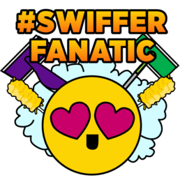 swiffer illustrated messaging sticker