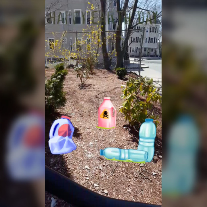 Earth Day Plastic Snapchat World Augmented Reality Lens