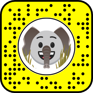 Snapchat WWF Elephant Augmented Reality Snapcode