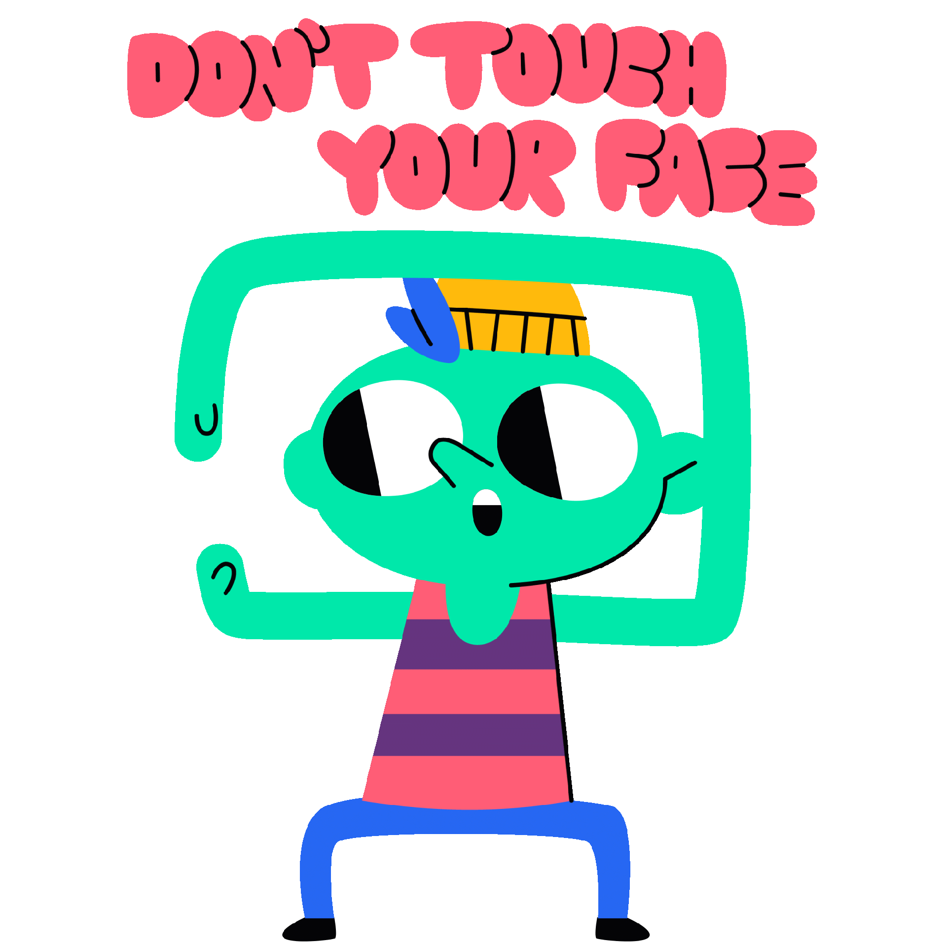un-dont-touch-face-personal-hygiene-covid19